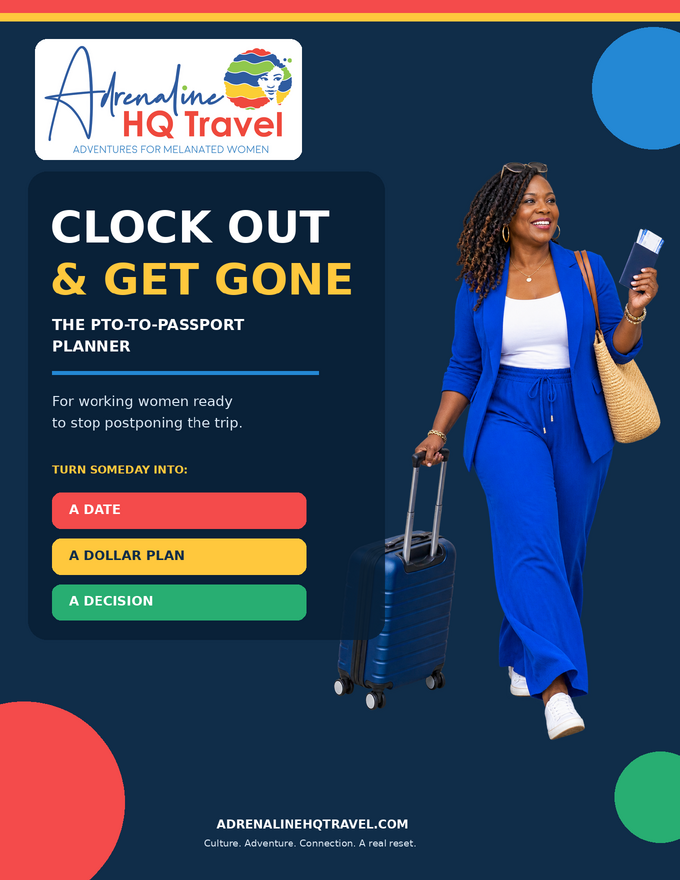Clock Out and Get Gone PTO-to-Passport Planner cover