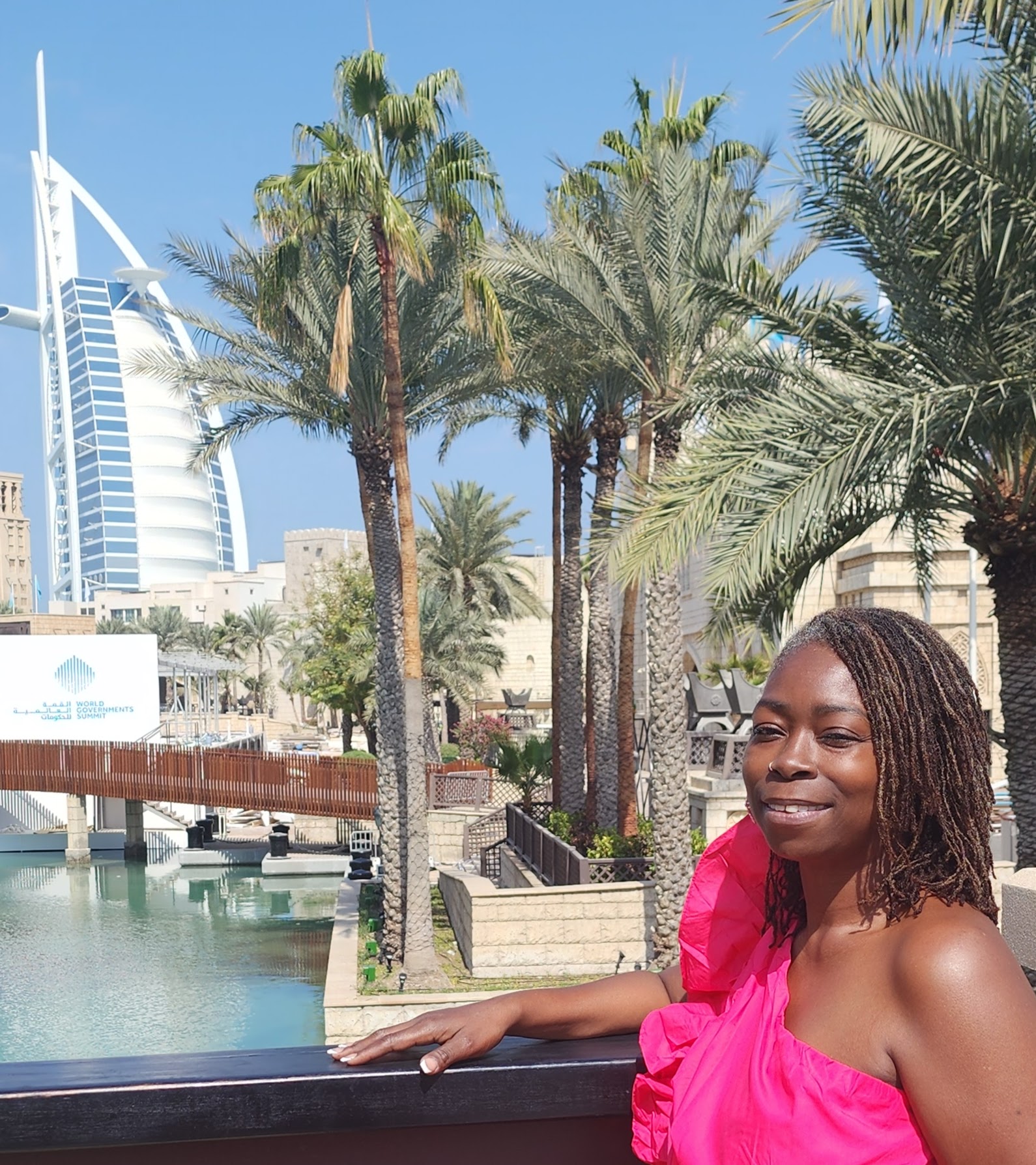 Tanya Hardison, founder of Adrenaline-HQ Travel, in Dubai