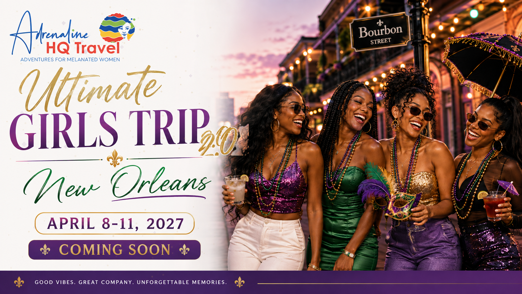 Ultimate Girls Trip 2.0 New Orleans banner